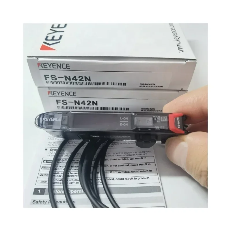 

keyence Amplifier Units Cable type Expansion Unit PNP FS-N42P Digital Fiber Optic Sensor FS-N40 series