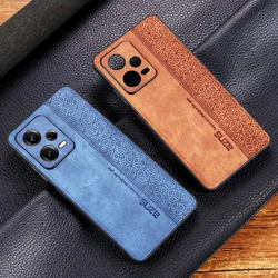 Embossing Case for Poco X5 Pro Case Leather Skin Luxury Shockproof Case for Xiaomi Poco X7 F5 X6 X5 Pro 5G F4 X4 GT 5G Cover