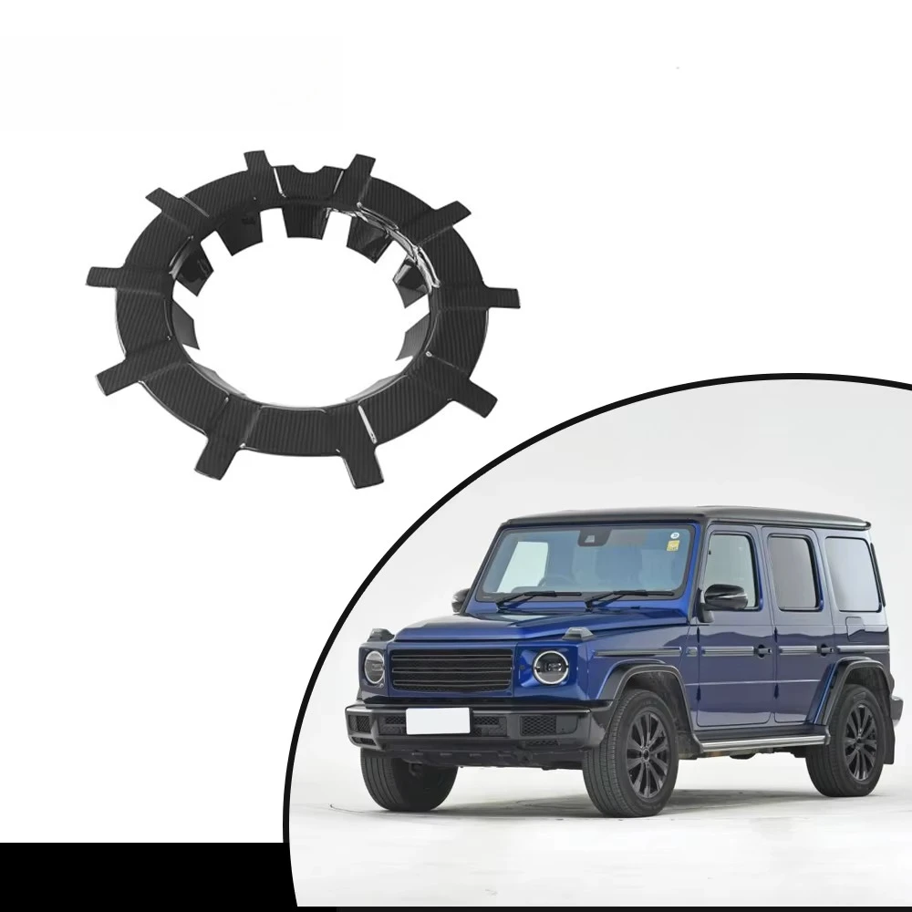 Product Customization ForMercedesBenz G Class Wagon W464 Carbon Fiber Spare Wheel Tire Trim Cover Hub Cap Rim Accessories 2019-