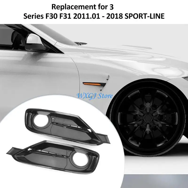 

37JE Automotive Exterior Accessory Car Front Bumper Fog Light Grille 51117300739