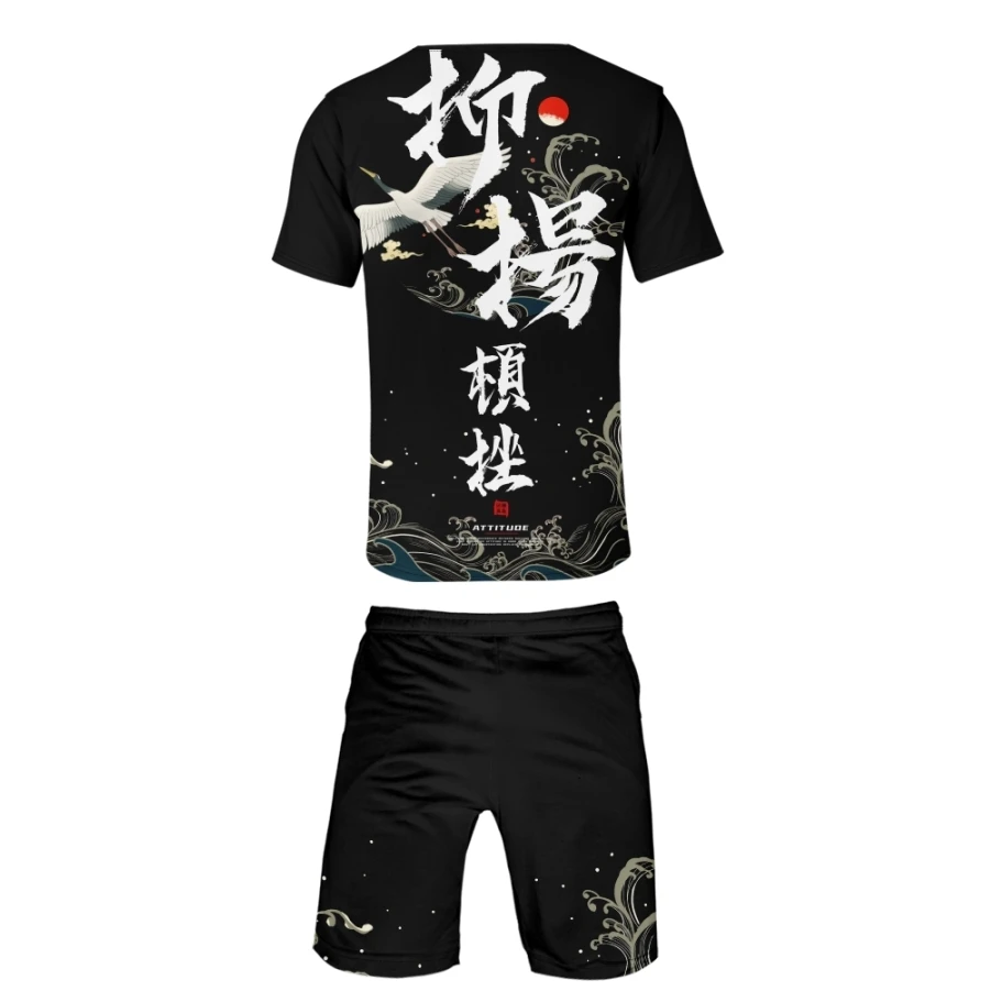 Kanagawa Wave Dragon Samurai Crane Boys Girls Swim Shorts Beach Board Shorts Summer Swim Trunks Swimwear Beachwear For Men