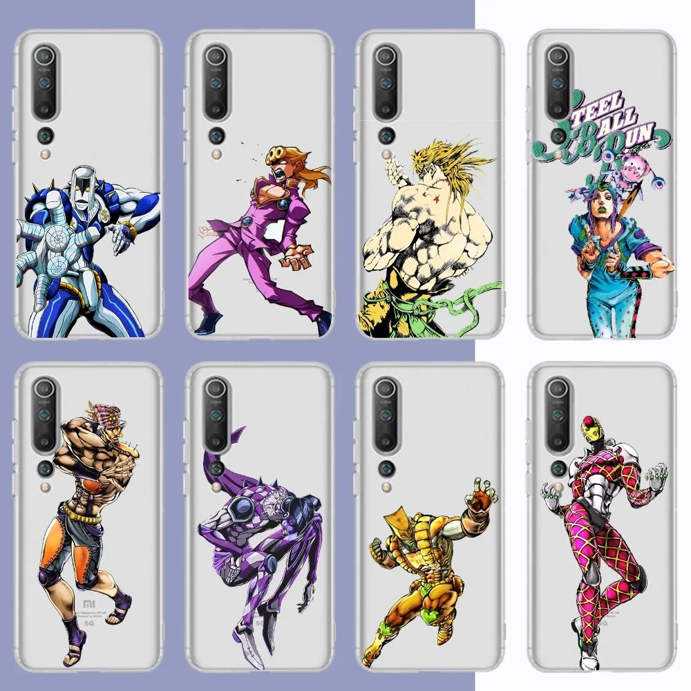 JoJo's Bizarre Adventure Phone Case For Samsung S 20 21 22 23 for Redmi Note7 8 9 10 for Huawei P20 30 40 Clear Case JoJo's Bizarre Adventure Phone Case For Samsung S 20 21 22 23 for Redmi Note7 8 9 10 for Huawei P20 30 40 Clear Case