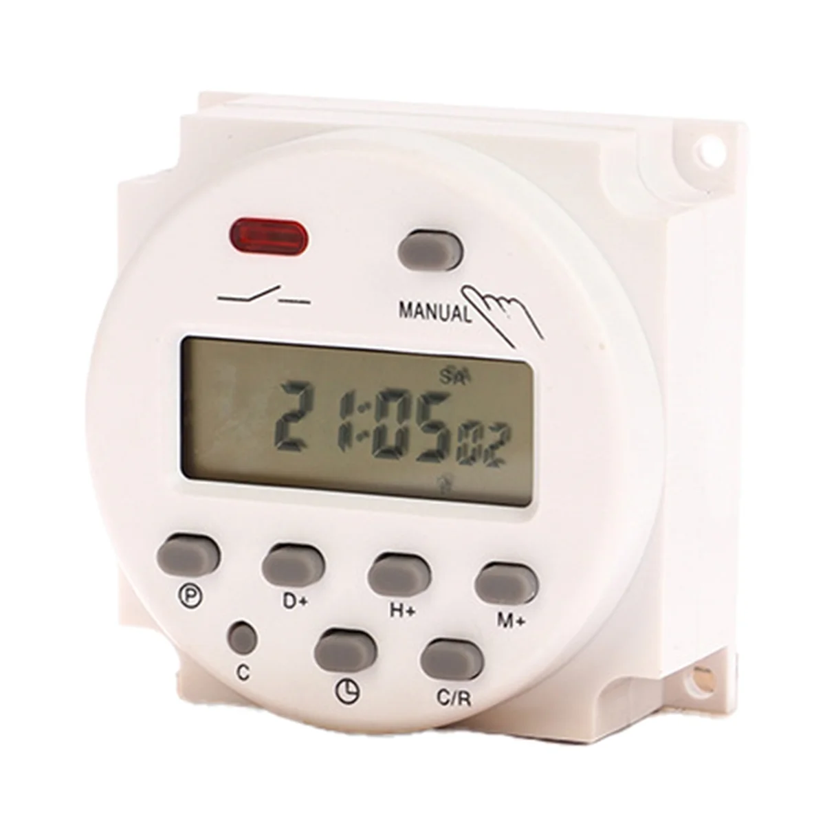 【พิเศษ!】CN101A Digital LCD Power Timer สวิตช์ตั้งเวลาแบบตั้งโปรแกรมได้รีเลย์ CN101 Timer Switch Power Timer