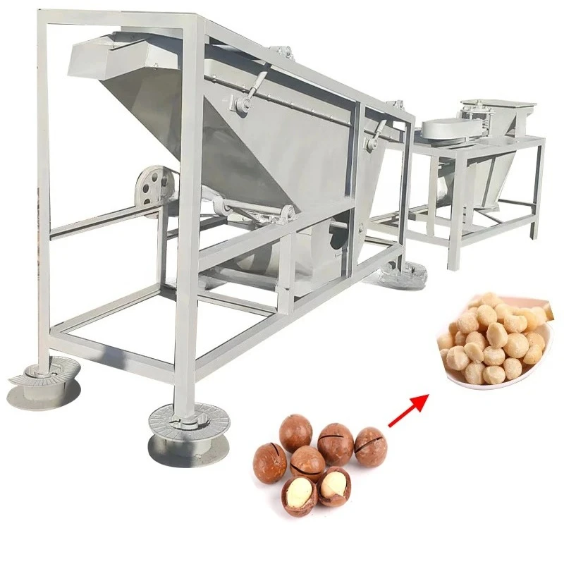 Electric Commercial Stainless Steel Chestnut Walnutl Nut Cracker Sheller Machine