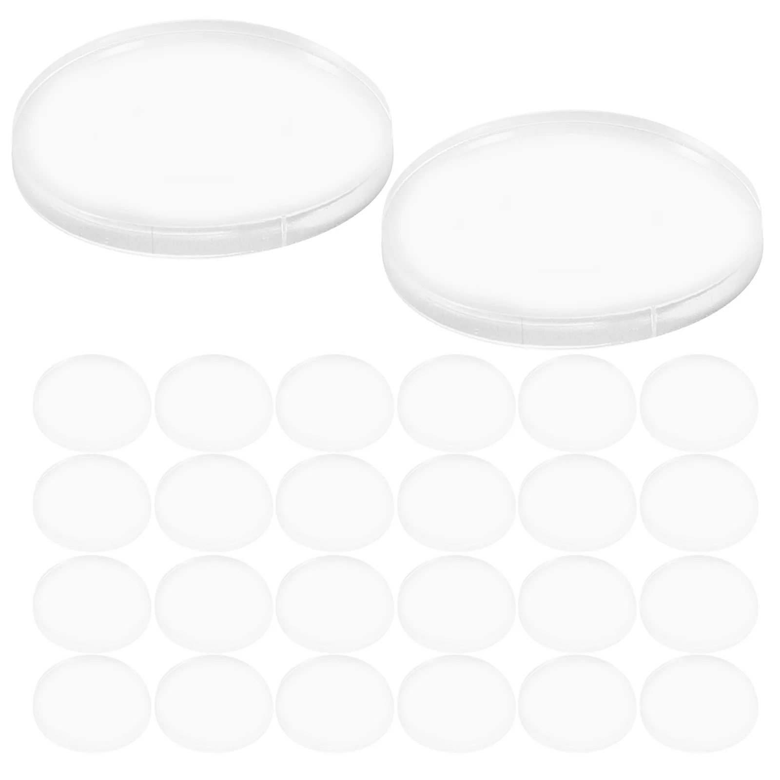 

30Pcs Furniture Pads Antiskid Speaker Isolation Feet Cushions Clear Replacement Speaker Isolation Pads Amplifier Supply
