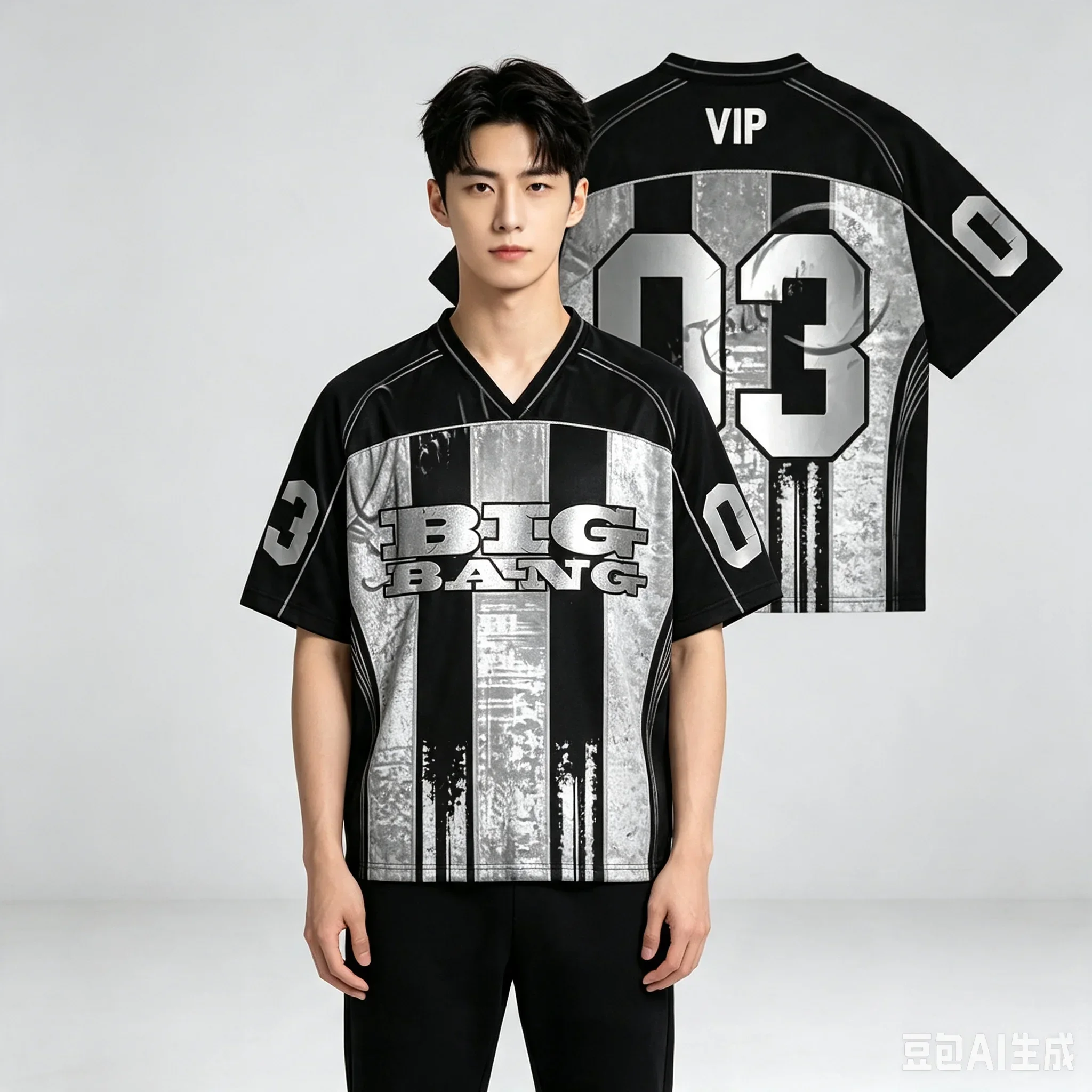 Men Women Bigbang 2026 World Tour Mixed Mesh Jersey Short Sleeve T-Shirt Streetwear Concert Fans Jersey Family Matching