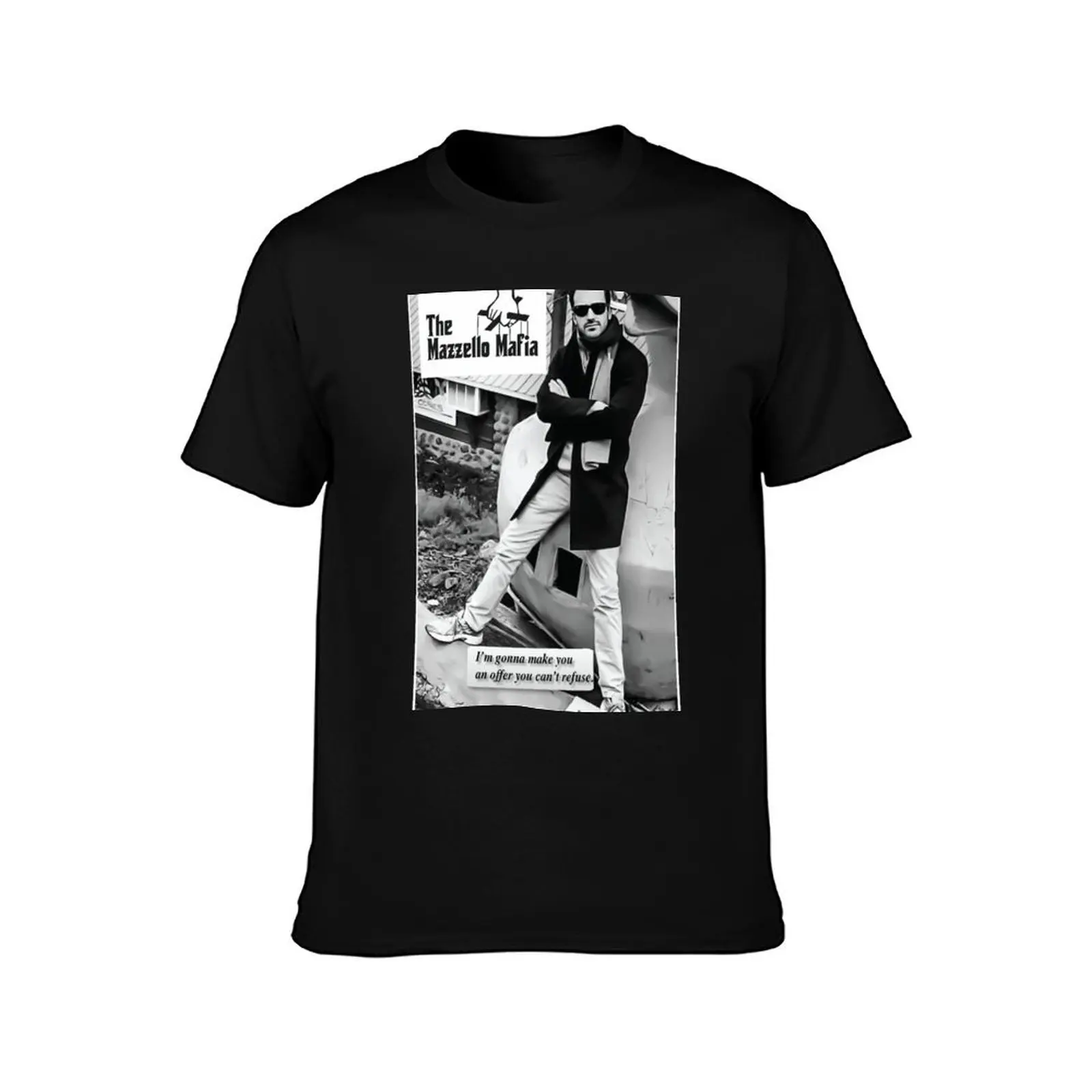 I'm gonna make you an offer you can't refuse. T-Shirt Retro Graphic Print T-Shirt