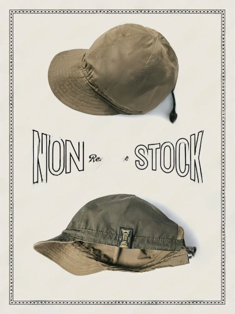 Outdoor Waterproof Nylon Baseball Cap Double-Sided American Retro Style Cuffed Hat Casual round Top Cap for Youth And Adults