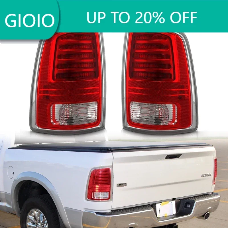 

Car LED Rear Tail Light Assembly For Dodge Ram 1500 2500 3500 2013-2018 Turn Signal Light Stop Brake Lamp 68093079AC 68093078AC