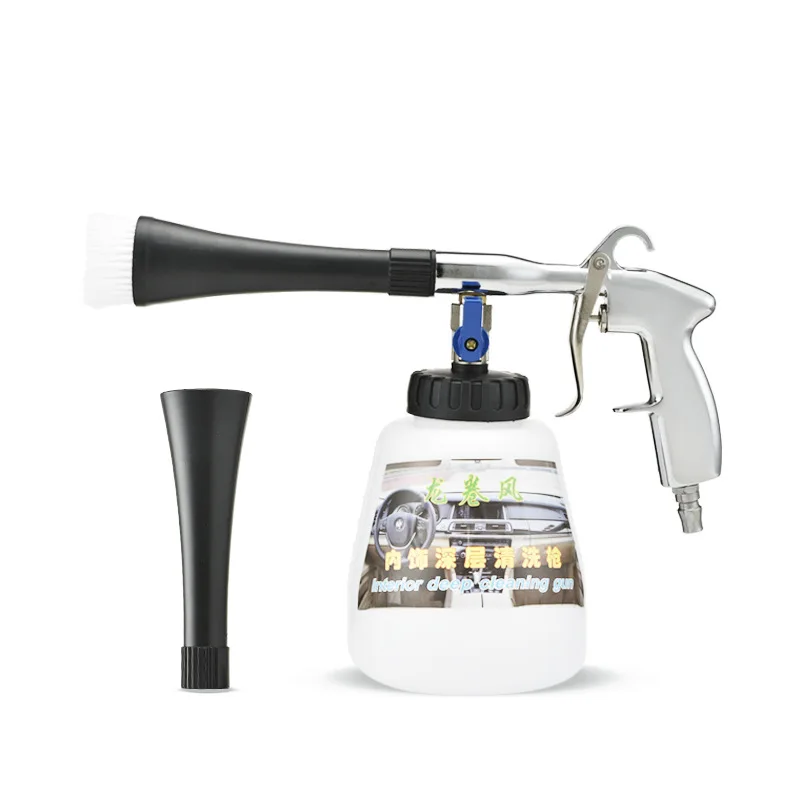 

For New Car Wash for Tornador Washer Interior Cleaning Machine Blowing Dust Deep Cleaning Gun With Brush High Pressure