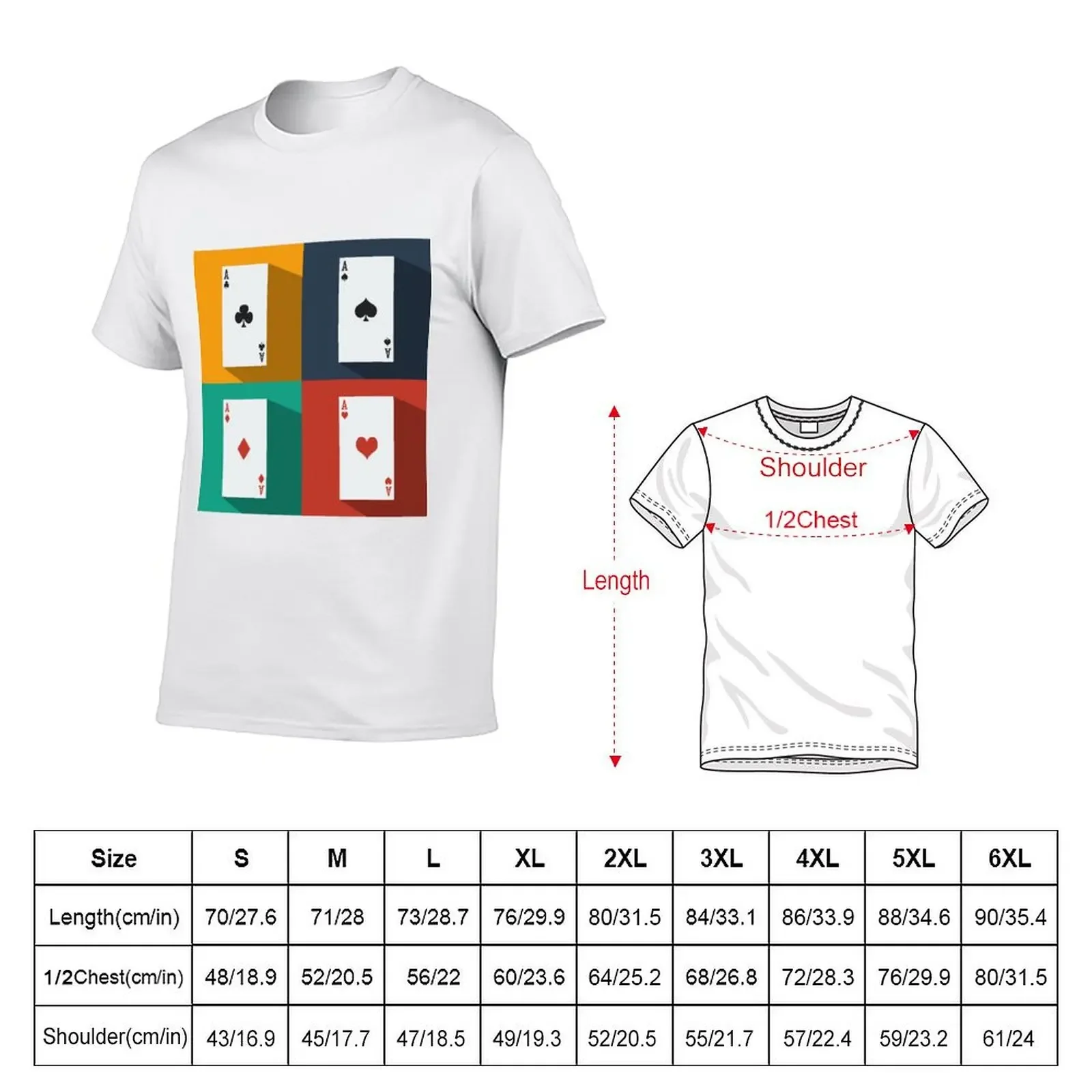 Deck of Aces T-Shirt football t shirt essential t shirt Anime t-shirt t shirt for men