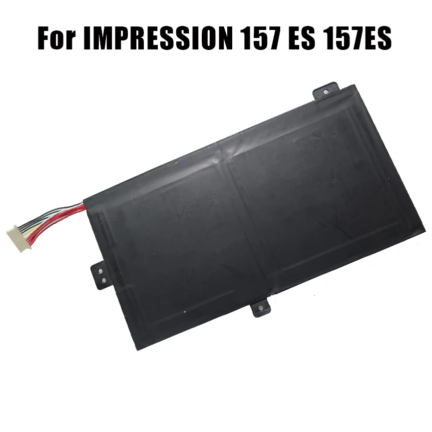For IMPRESSION 157 ES 157ES Laptop Battery 7.6V 6000mAh 45.6Wh 11 PIN 10 Cable New