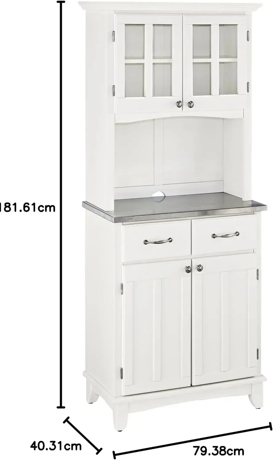 Hot SalesHomestyles Buffet, Servidor + Hutch, Branco