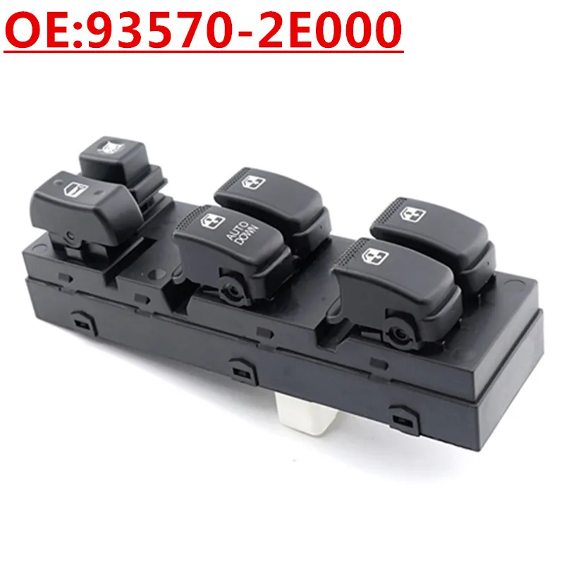 OE:93570-2E000 935702E000 Front Left Driver Power Window Master Control Switch For Hyundai Tucson 2004-2010,14 Pins