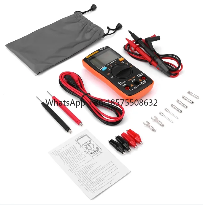 ANENG AN8008 True RMS 9999 Digital Multimeter AC DC Voltage Ammeter Current Ohm Meter