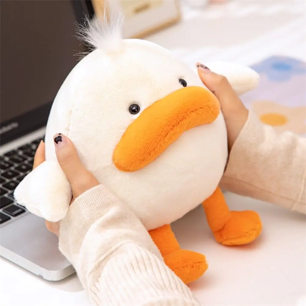 

ПП Хлопок Грустная кукла-утка с большим ртом Пушистая интерактивная плюшевая игрушка-утка с большим ртом Удобная мягкая игрушка-утка