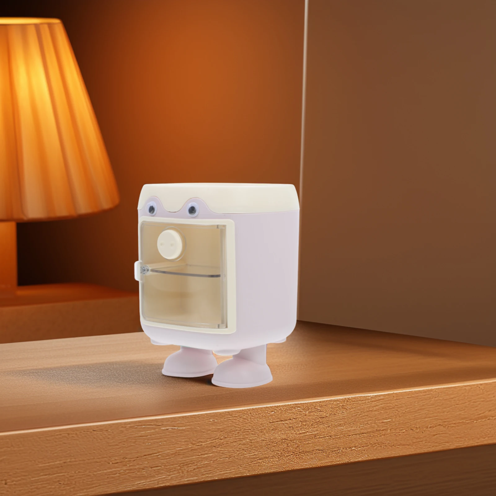 

Pen Holder Stationery Box Pencil Case Cute for Desk Multifunction Pink Pp Creative