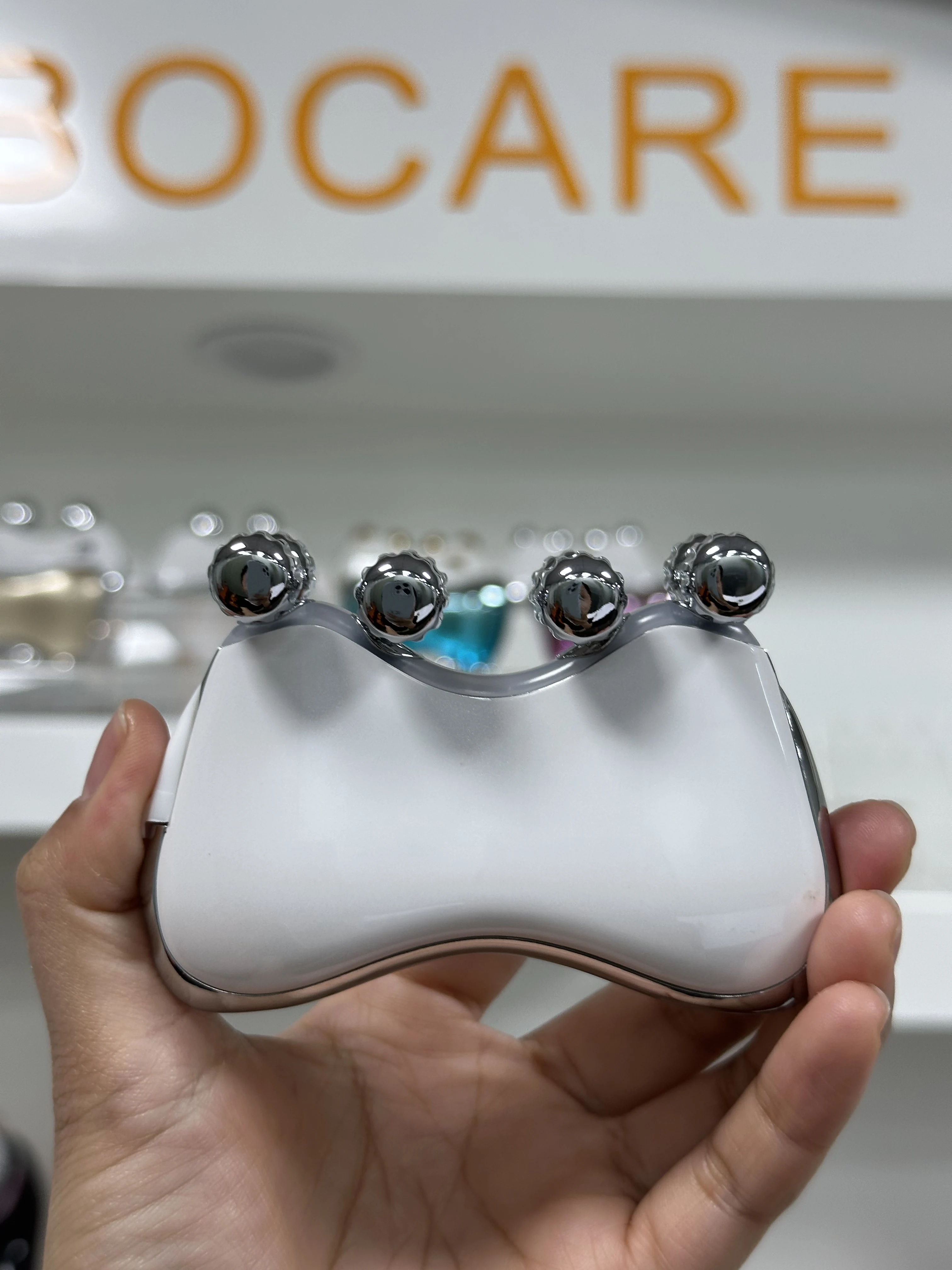 Electric Metal Face Roller Massager 5 Color Vibration Heating Guasha Roller Beauty Personal Care Products