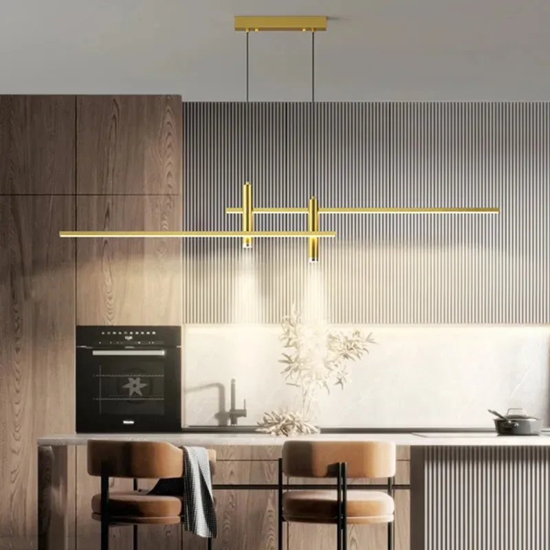 

Nordic Restaurant Led Pendant Lights Dimmable for Kitchen Island Table Dining Chandelier Home Minimalist Decor Fixture 220V 110V
