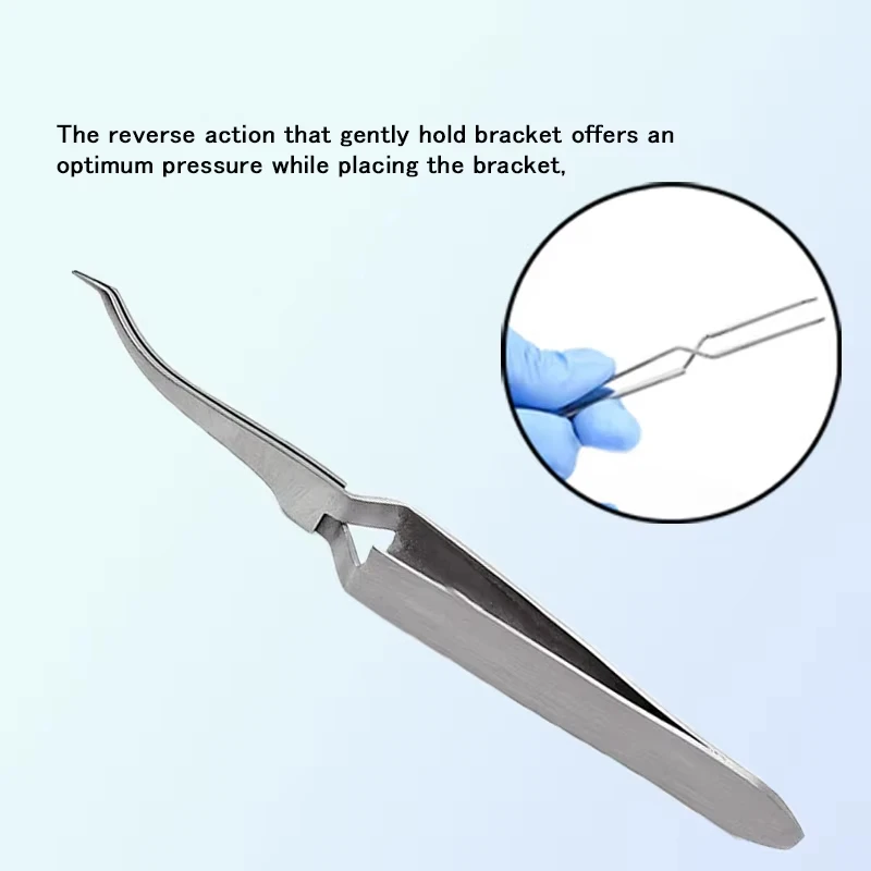 

NIGF Стоматологическая ортодонтическая задняя поддержка, лигатура для полости рта, держатель щипцов, профессиональные ортодонтические стоматологические щипцы для полости рта