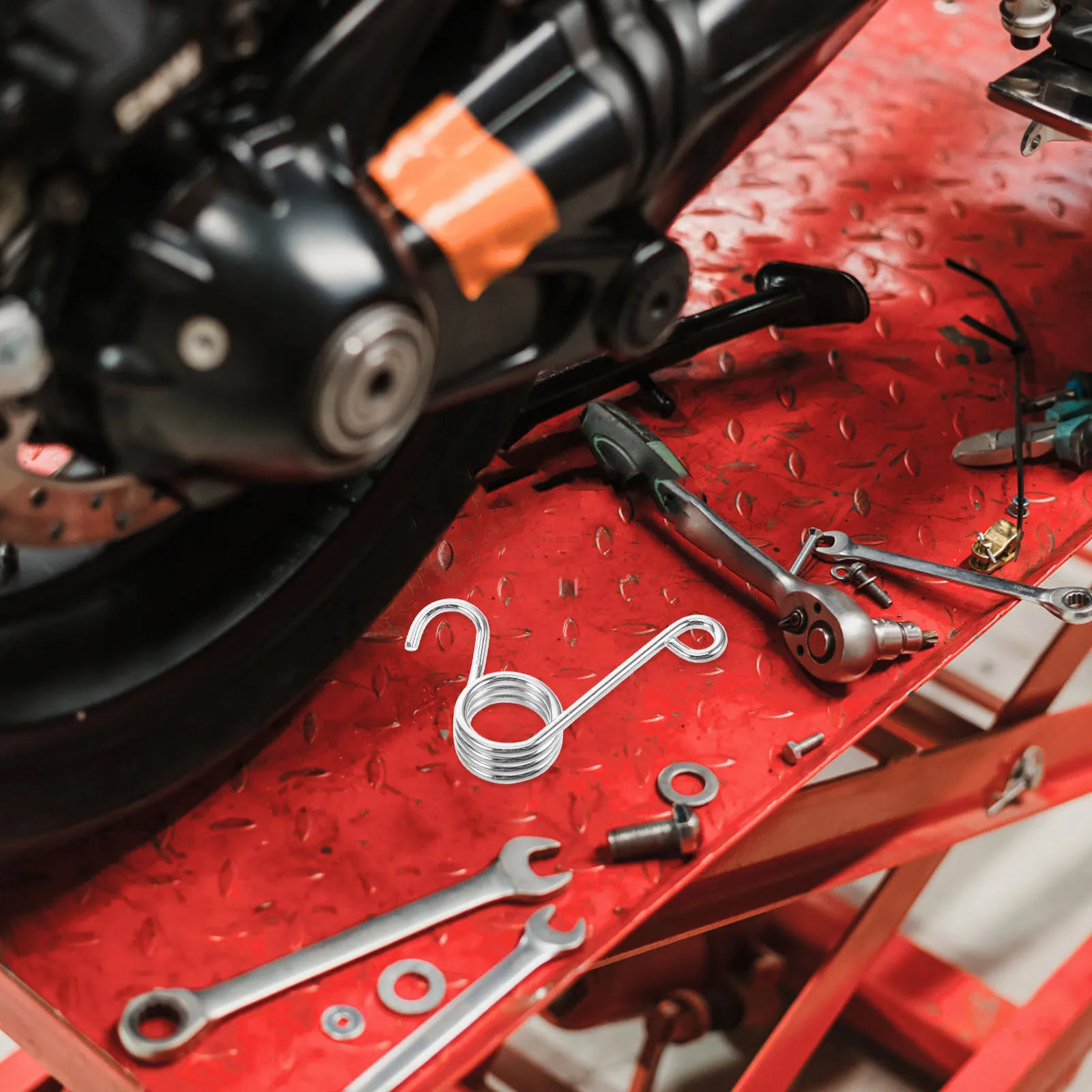 

2Pcs Motorcycle Pedal Return Springs Heavy Duty Off Road Throttle Brake Pedal Recovery System Motorcycle Accessories Durable