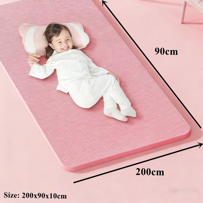 10MM NBR Pilates Training 200x90cm Increase Yoga Mats Anti-slip Sport Fitness Mat Blanket for Exercise Yoga Pilates Mat Indoor