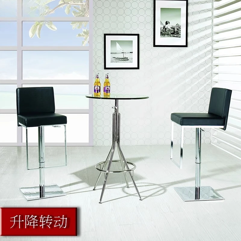 

Fashion new lift bar chair high stool home backrest front desk office coffee dining chair KTV chair B231