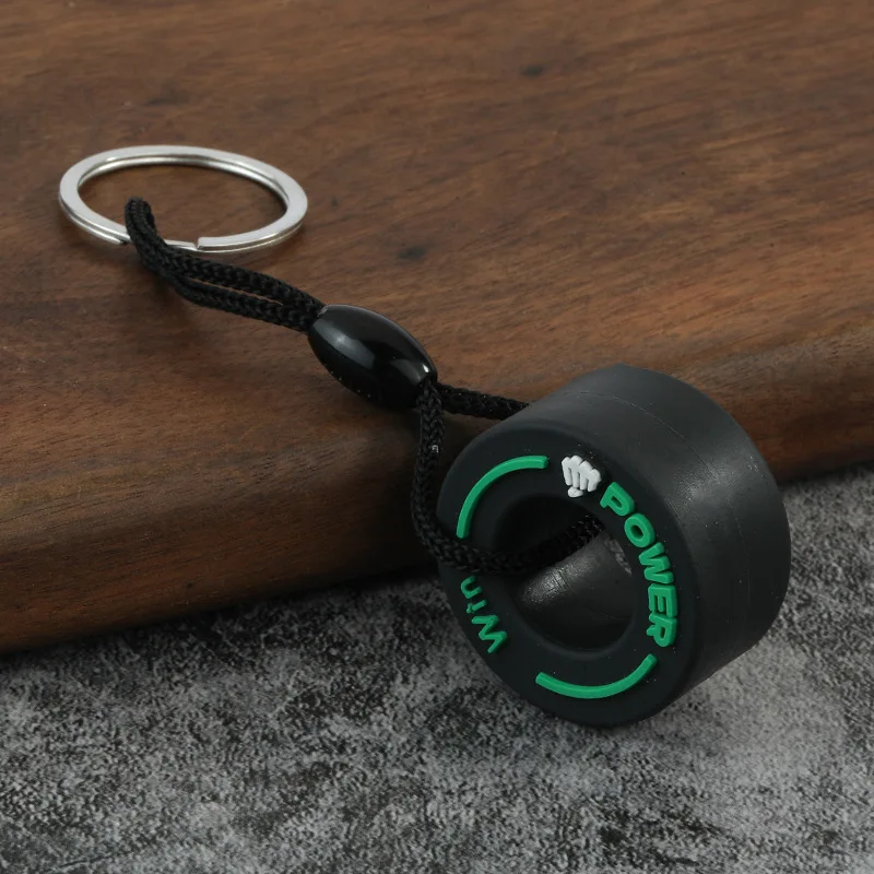 Creative Gear Head Keychain Turbo Speed Gearbox Brake Disc Pendant Shock Absorber Car Keyring Unique Keys Holder