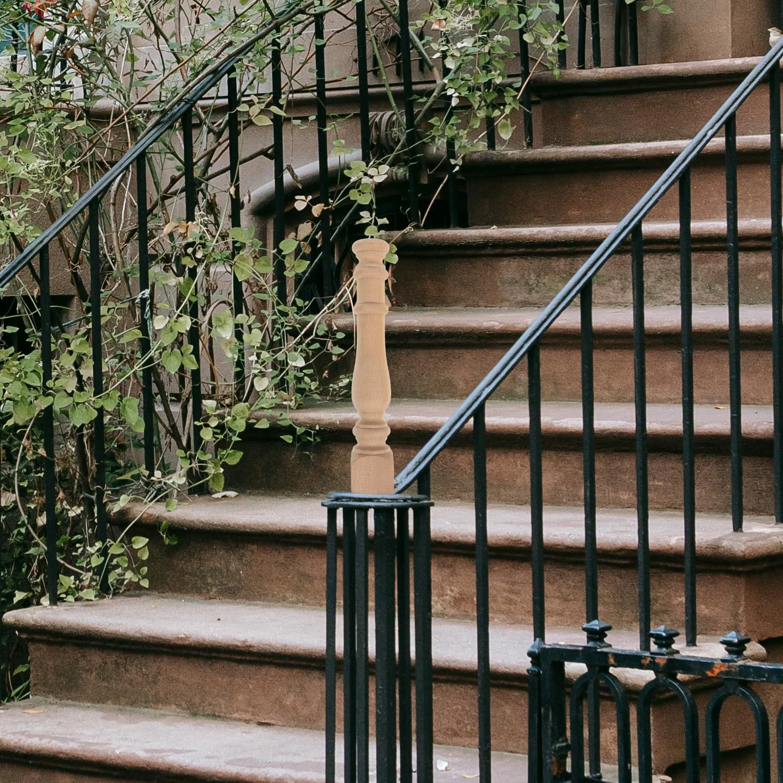 

Cabinet Wood Columns Roman Capitals Baluster Spindles Storage Display Furniture Wood Spindles Unpainted Home Use