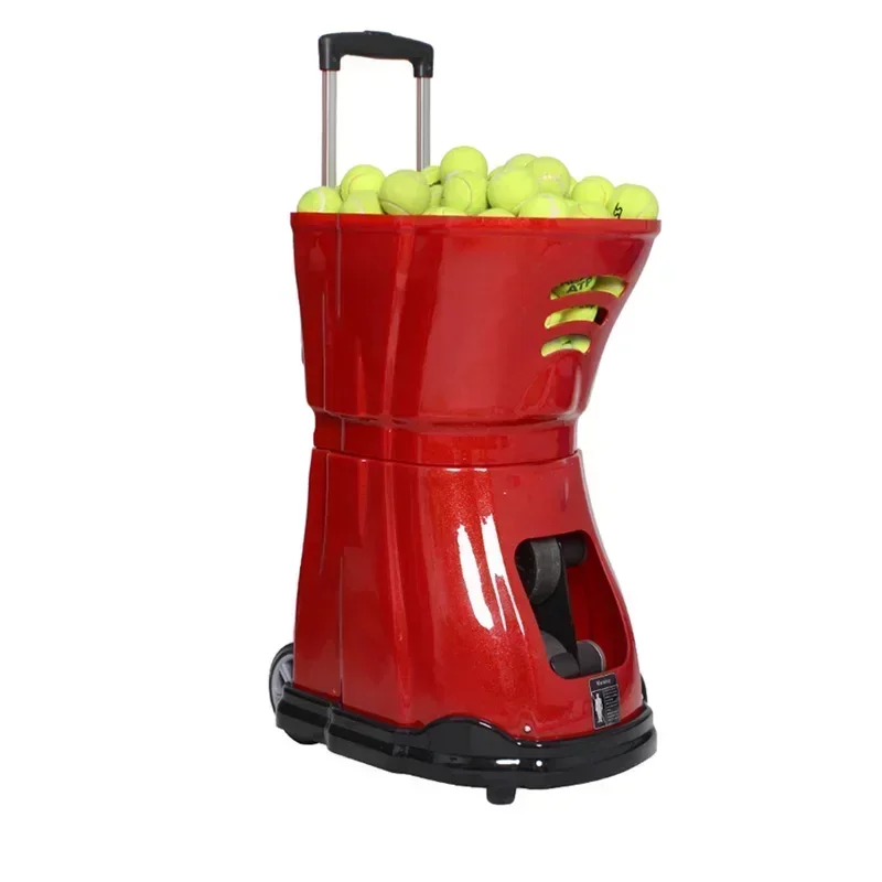 Remote Control Table Tennis Ball Robot Machine Automatic Ball Serve Machine Professional Tennis Training Practic