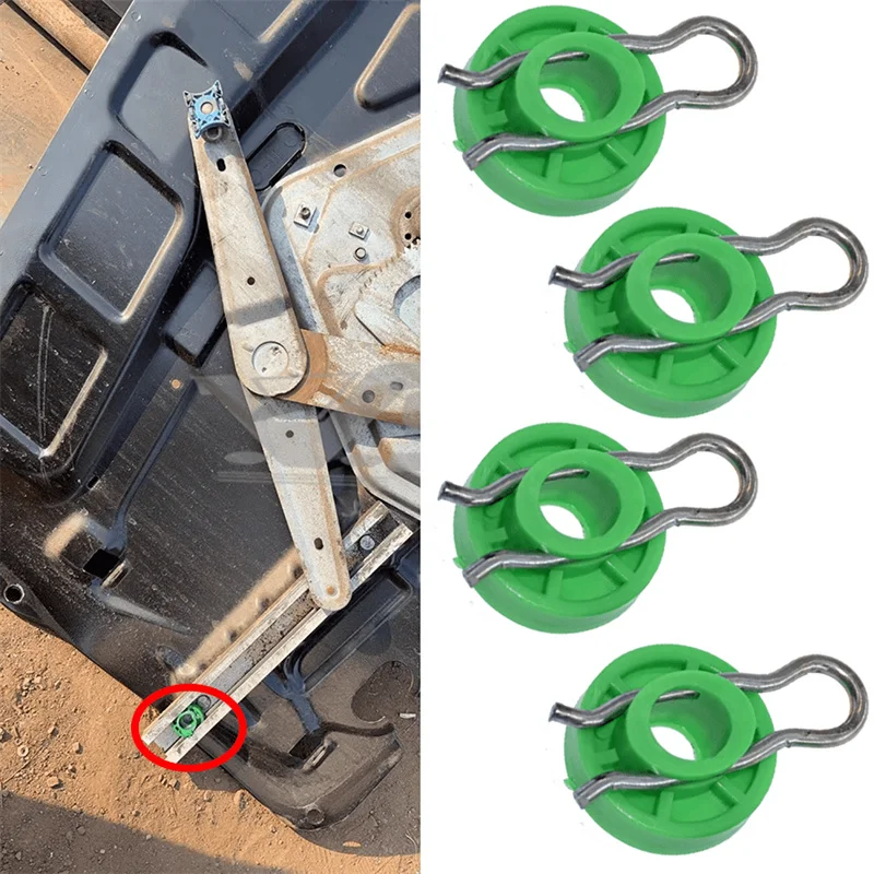 4/8Pcs Door Power Window Regulator Guide Retainer Clip Slider Retainer Clip Slider For Saab 9-3 900 Volvo 850 S70 2000 4493433