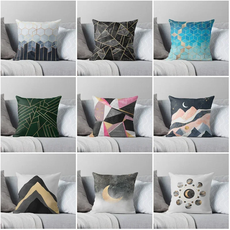 

New creative Nordic red animal design cushion cover hot modern decorative pillow case sofa seat polyester pillow case throw