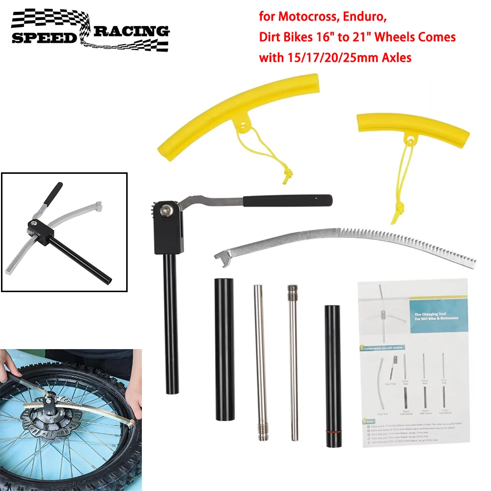 Kit de Herramientas para Cambiar Neumáticos de Motocicleta TMT5: Evaluación Detallada para Motocross y Enduro