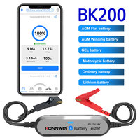 KONNWEI BK100 BK200 Bluetooth5.0 6V 12V 24V Cars/Trucks Motorcycle Battery Tester 100-2000 CCA Charging Cranking Test Tools