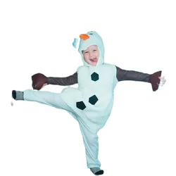 Boy Halloween Costumes Child Comfy Deluxe Plush Adorable Olaf Cosplay Toddler Favorite Cartoon Movie Snowman Party Dress-up