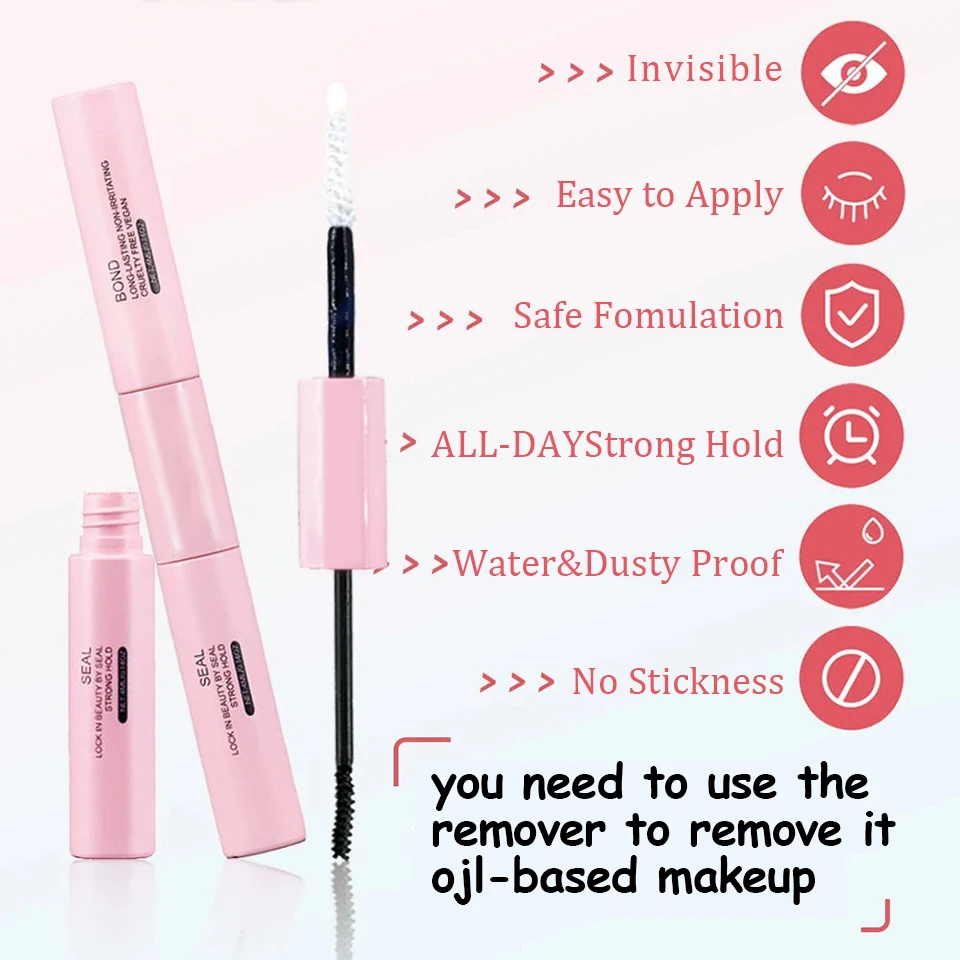 DIY-Make-up-Set, 120 Cluster, Lash Bond und Seal, Wimpernkleber-Entferner, Applikator, Wimperncluster, komplettes Set für Wimpernverlängerungen