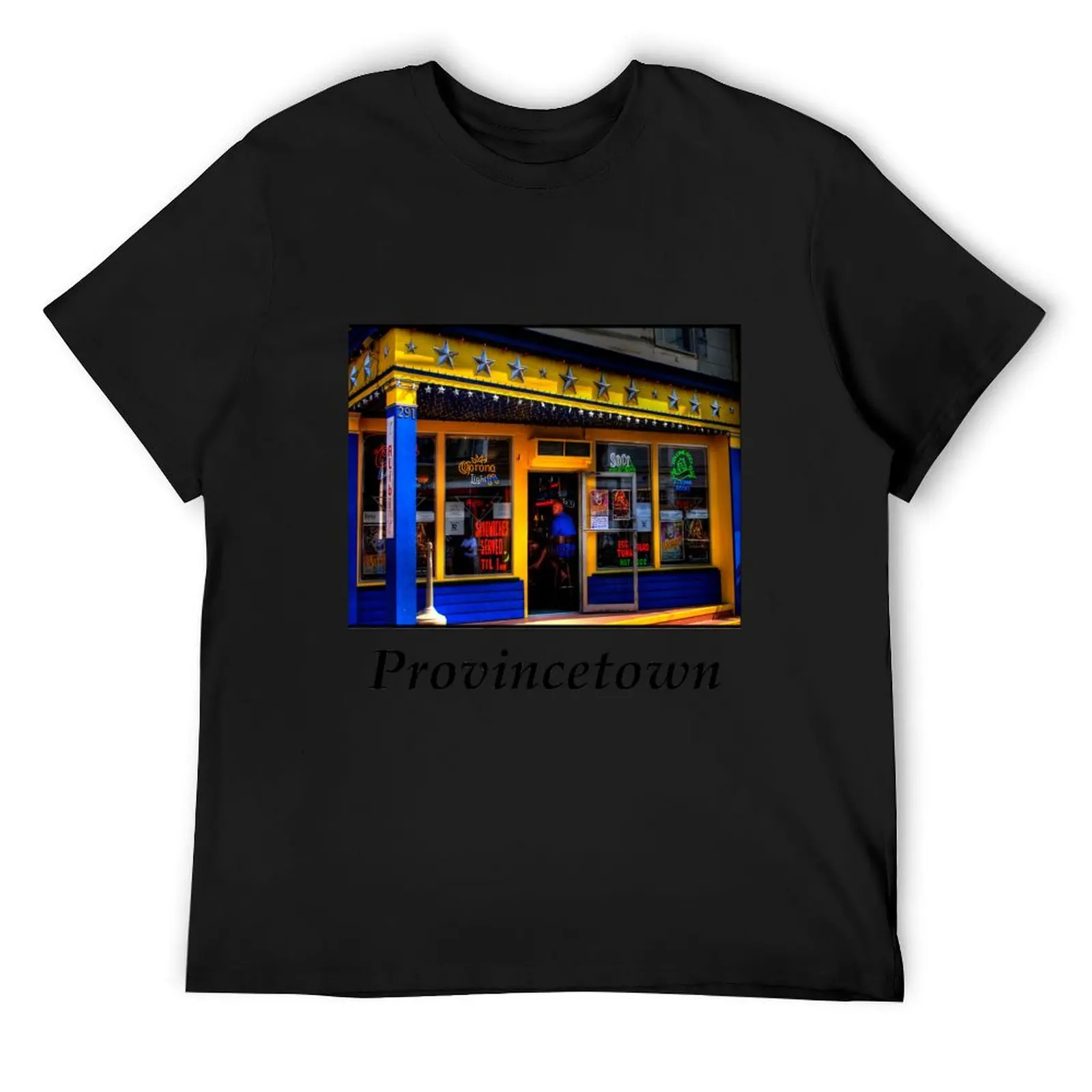

Provincetown Star Bar - The Albi (Steve's) T-Shirt blue archive anime summer top shirts men graphic
