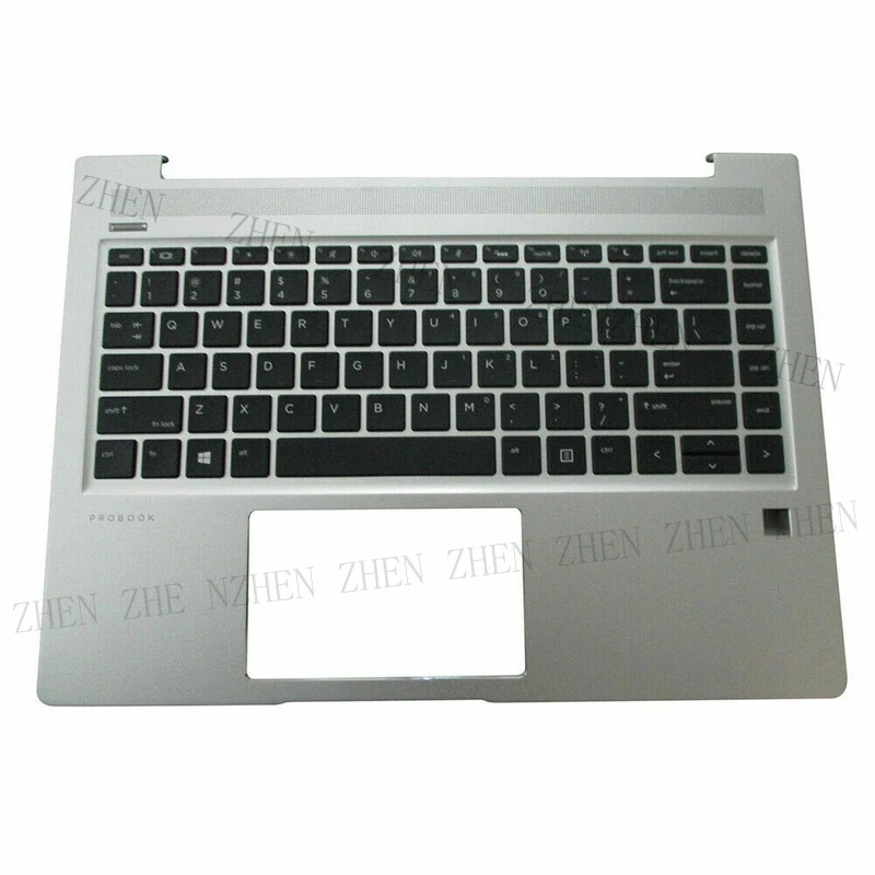 S+ New Genuine for HP ProBook 440 G6 445 G6 Palmrest With Backlit Keyboard L44588-001