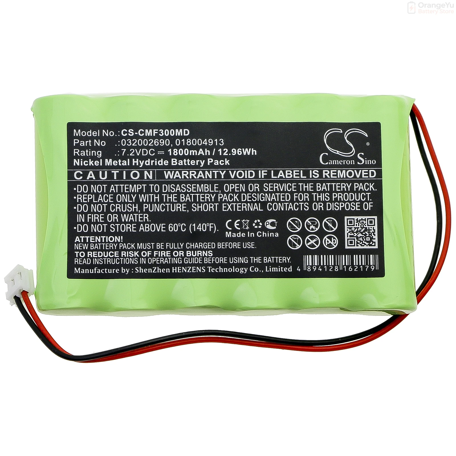 Replacement 1800mAh Battery for Compex Micro Theta-Stim Sport 2 Sport 3 Sport 400 Sport Fitness Theta Stim
