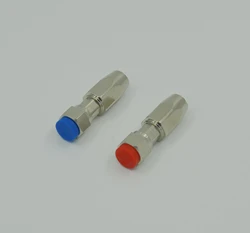 Mangueira e conector para cilindro de direção hidráulica, adequado para Baystar, 2 pcs