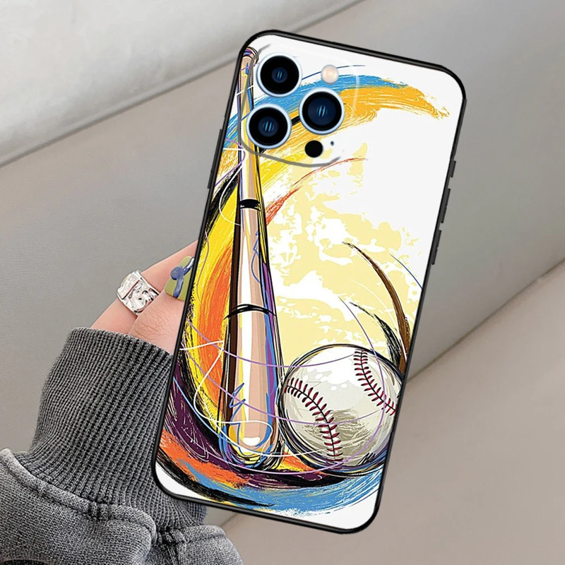 حافظة ناعمة رياضية من Love Baseball لهاتف iPhone 17 Pro Max لهاتف iPhone 17 Air Coque لهاتف iPhone 17 Capa