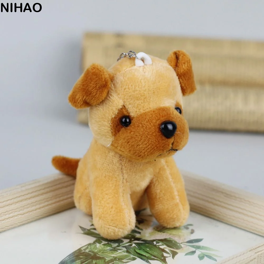 Plush Doll Wolfhound Plush Keychain Wolfhound Kawaii Cartoon Wolf Dog Keychain Soft Cartoon Wolf Dog Stuffed Doll Key Ring