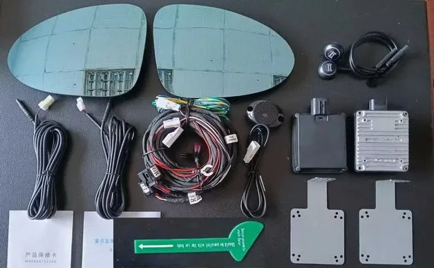 77Ghz Sensor Car BSD Radar Blind Spot Detecting Lamp Light Indicator Sound Warning Alarm Lane Change Side Monitoring
