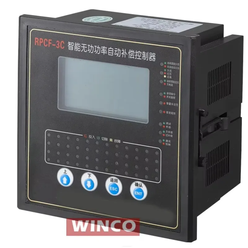 

RPCF-3C Reactive Compensation Controller Smart Power Factor Correction Device