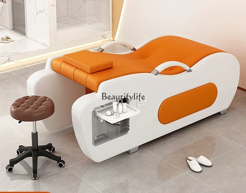 

lx29Multifunctional Face Washing at Home Bed Solid Wood Beauty Massage Shampoo Tattoo Physiotherapy Bed Beauty Salon