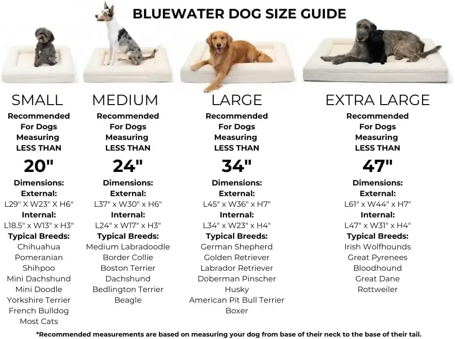 

Boucle Orthopedic Memory Foam Dog Bed with Waterproof Liner and Machine Washable Cover with YKK Zippers