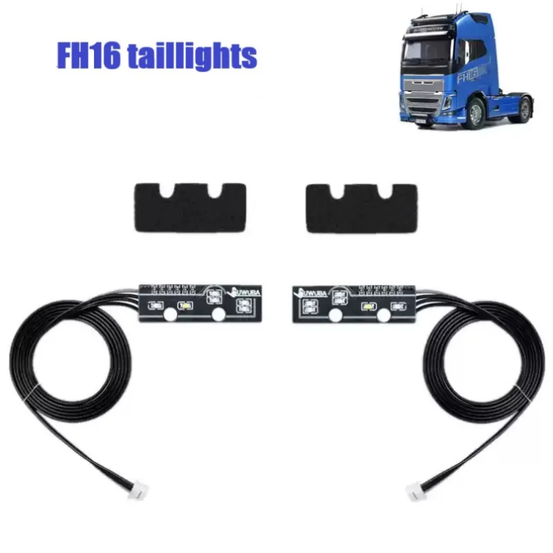 RC 1/14 5V Scheinwerfer-Rücklicht-Beleuchtungssystem für Tamiya 1/14 RC Truck FH16 XL750 56360 56362 56375 Nooxion MFC-03 M24 Teile – Detail 4