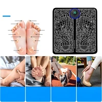 Foot Massger 8 Modes 19 Level Electric Foot Massager Pad Strength Lightweight Relieve Foot Pressure Strength Lightweight 2