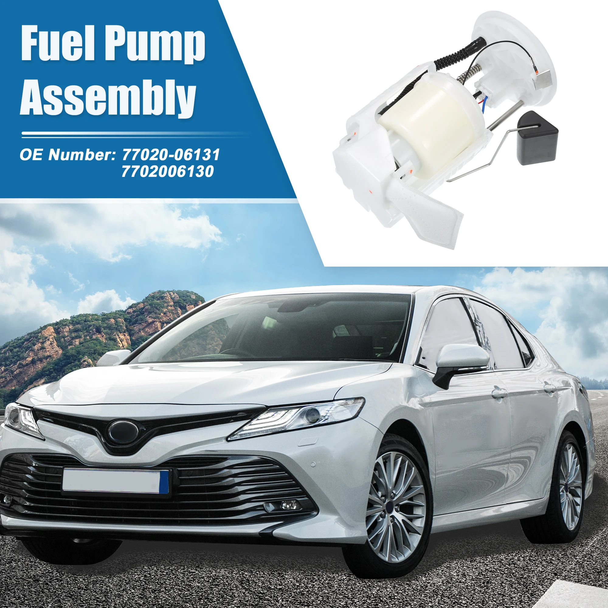 

X Autohaux модуль электрического топливного насоса в сборе 77020-06131/7702006130, замена бензиновых насосов для Toyota Camry L4 2,4 2007-2009