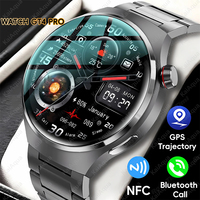 2025 New Huawei GT Series Smart Watch Men Watch 4 Pro AMOLED HD Screen Bluetooth Call GPS NFC Heart rate waterproof SmartWatch